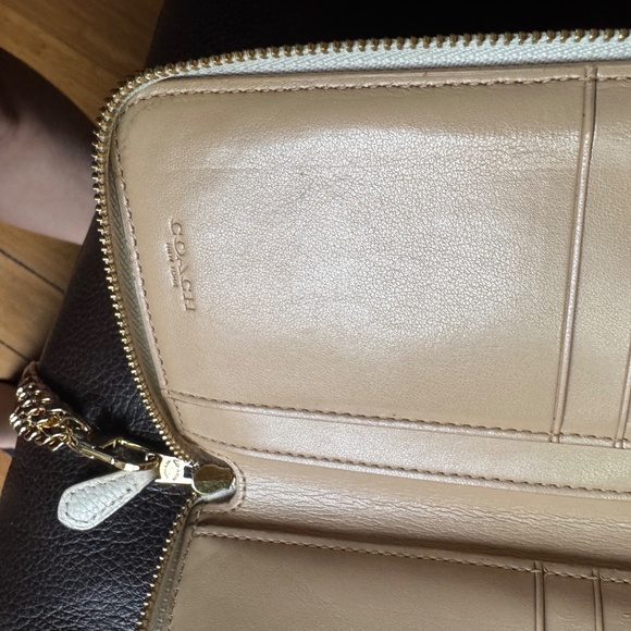 Coach blush pink small Lexi shoulder bag F23537 & Rose Wristlet - Picture 7 of 15